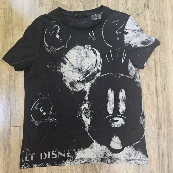 Desigual Tops - DESIGUAL 100% COTTON MICKEY MOUSE T-SHIRT